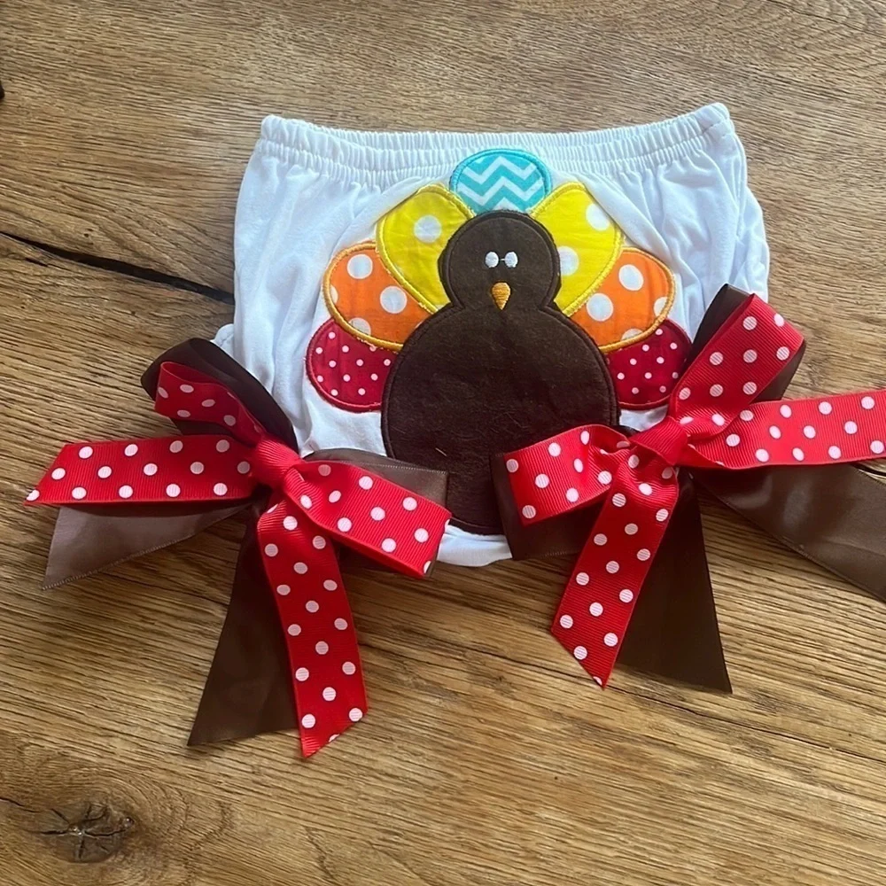 Thanksgiving Turkey Diaper Cover